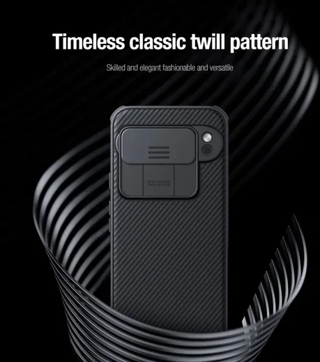Nillkin CamShield Google Pixel 9 Pro XL Hoesje Camera Slider Back Cover Zwart afbeelding 5