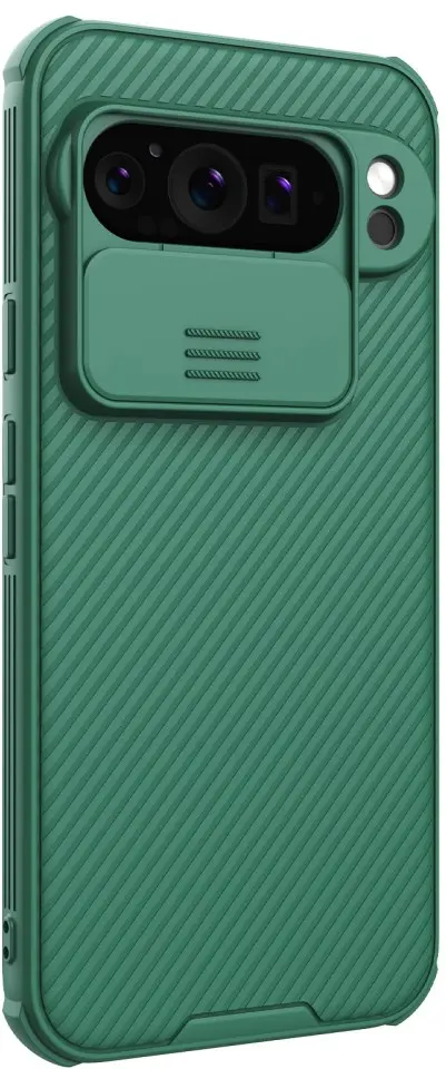Nillkin CamShield Google Pixel 9 Pro XL Hoesje Camera Slider Back Cover Groen afbeelding 1