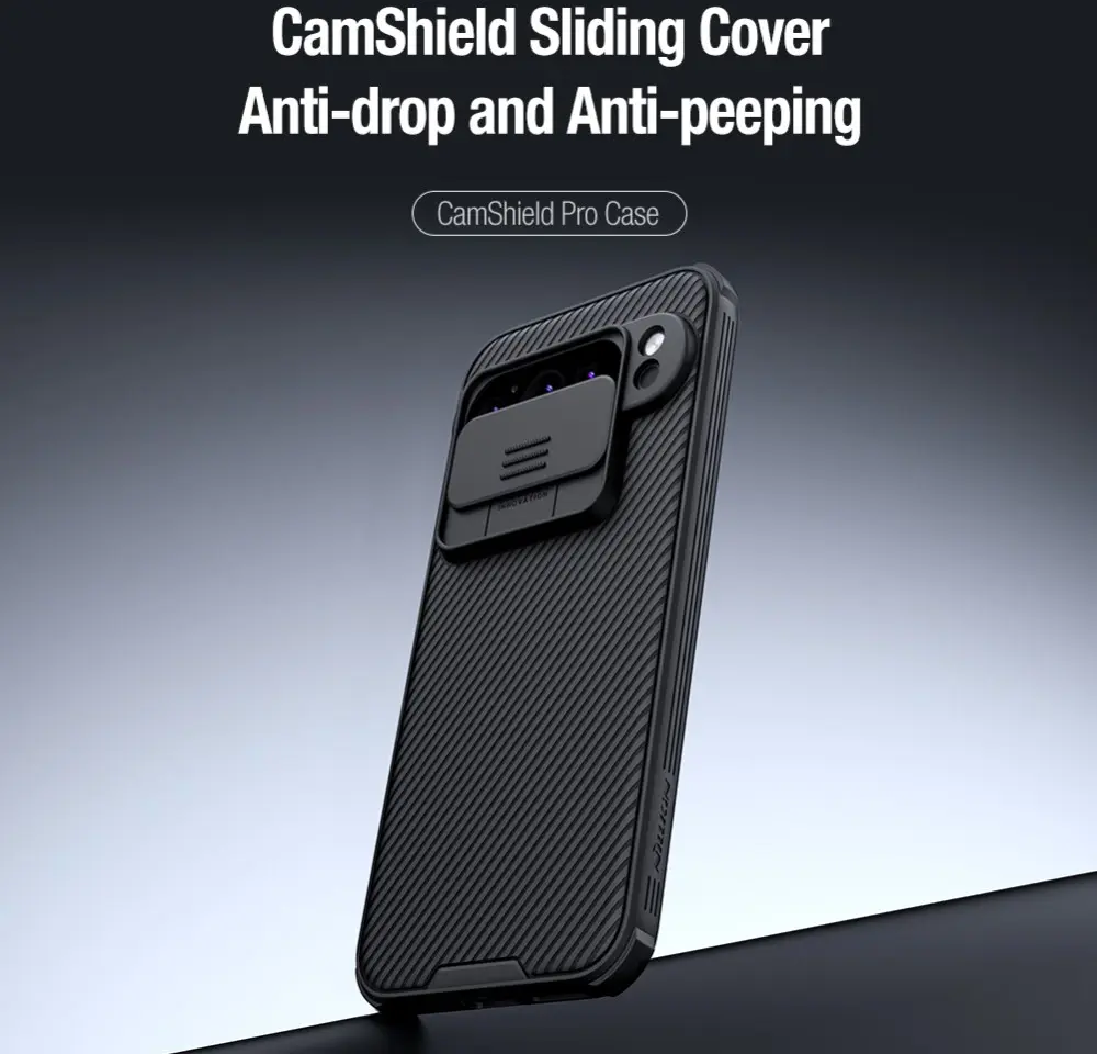 Nillkin CamShield Google Pixel 9 Pro XL Hoesje Camera Slider Back Cover Groen afbeelding 4