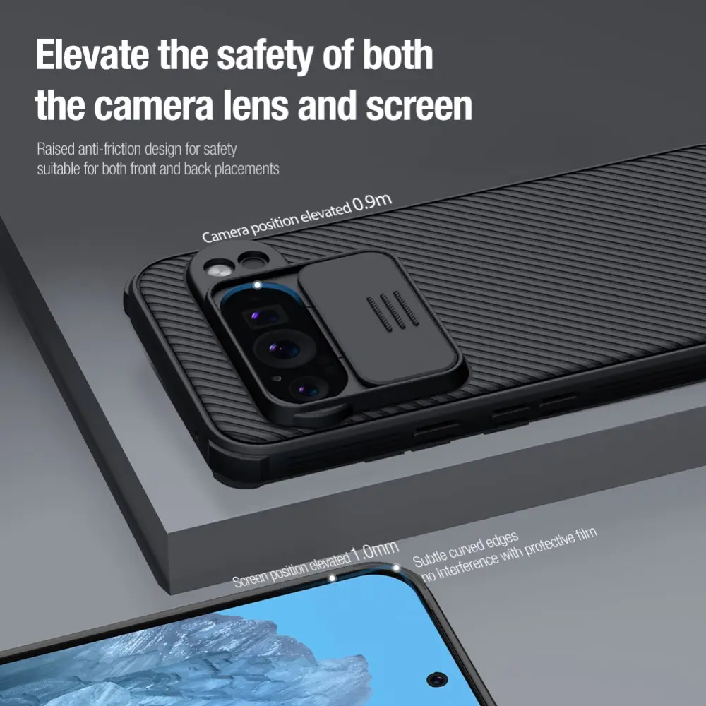 Nillkin CamShield Google Pixel 9 Pro XL Hoesje Camera Slider Back Cover Groen afbeelding 8