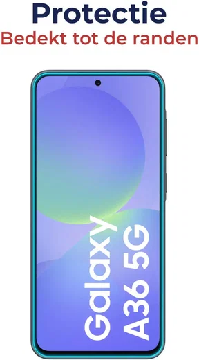 Rosso Samsung Galaxy A36 Tempered Glass Fingerprint en Case Friendly afbeelding 7