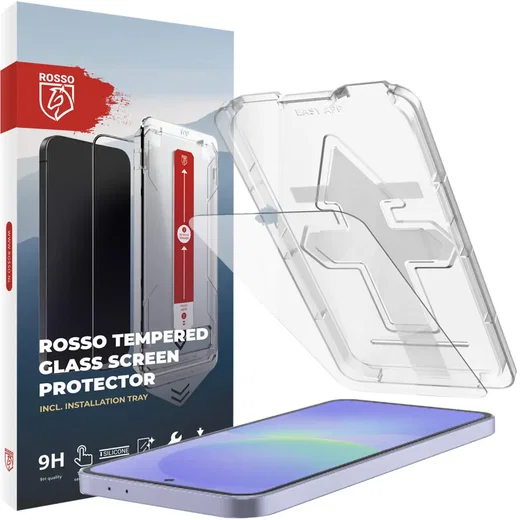 Rosso Samsung Galaxy A36 Tempered Glass Fingerprint en Case Friendly afbeelding 1