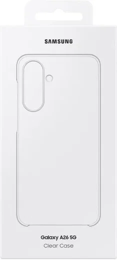 Origineel Samsung Galaxy A26 Hoesje Clear Case Hard Cover Transparant afbeelding 6