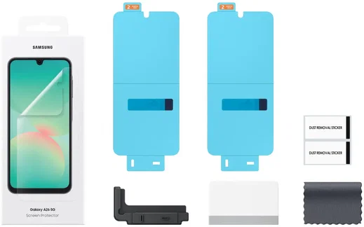 Originele Samsung Galaxy A26 Screen Protector Display Folie (2-Pack) afbeelding 3