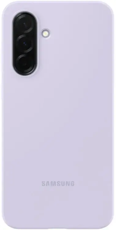 Origineel Samsung Galaxy A36 Hoesje Silicone Case Back Cover Paars afbeelding 1