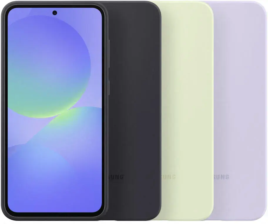 Origineel Samsung Galaxy A36 Hoesje Silicone Case Back Cover Paars afbeelding 6