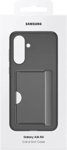 Origineel Samsung Galaxy A36 Hoesje Card Slot Cover Zwart afbeelding 6