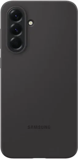 Origineel Samsung Galaxy A56 Hoesje Silicone Case Back Cover Zwart afbeelding 1