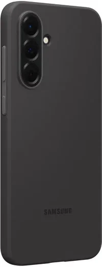 Origineel Samsung Galaxy A56 Hoesje Silicone Case Back Cover Zwart afbeelding 2
