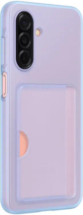 Origineel Samsung Galaxy A26 Hoesje Card Slot Cover Blauw afbeelding 2