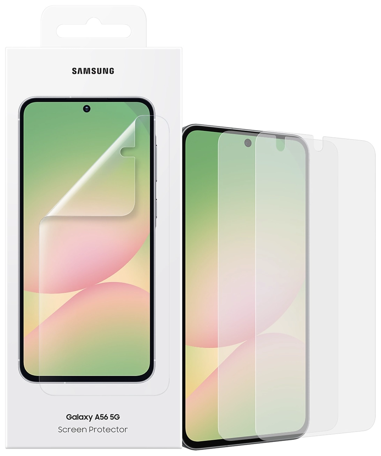 Originele Samsung Galaxy A56 Screen Protector Display Folie (2-Pack) afbeelding 1