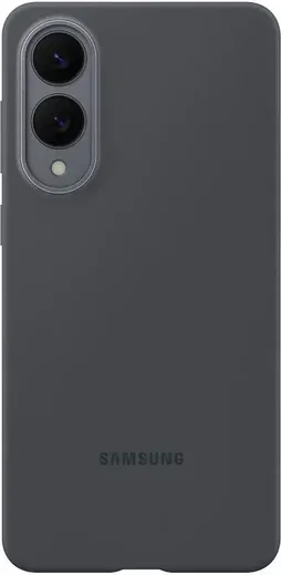 Origineel Samsung Galaxy S25 Edge Hoesje Silicone Case Back Cover Zwart afbeelding 1