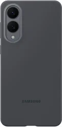 Origineel Samsung Galaxy S25 Edge Hoesje Silicone Case Back Cover Zwart afbeelding