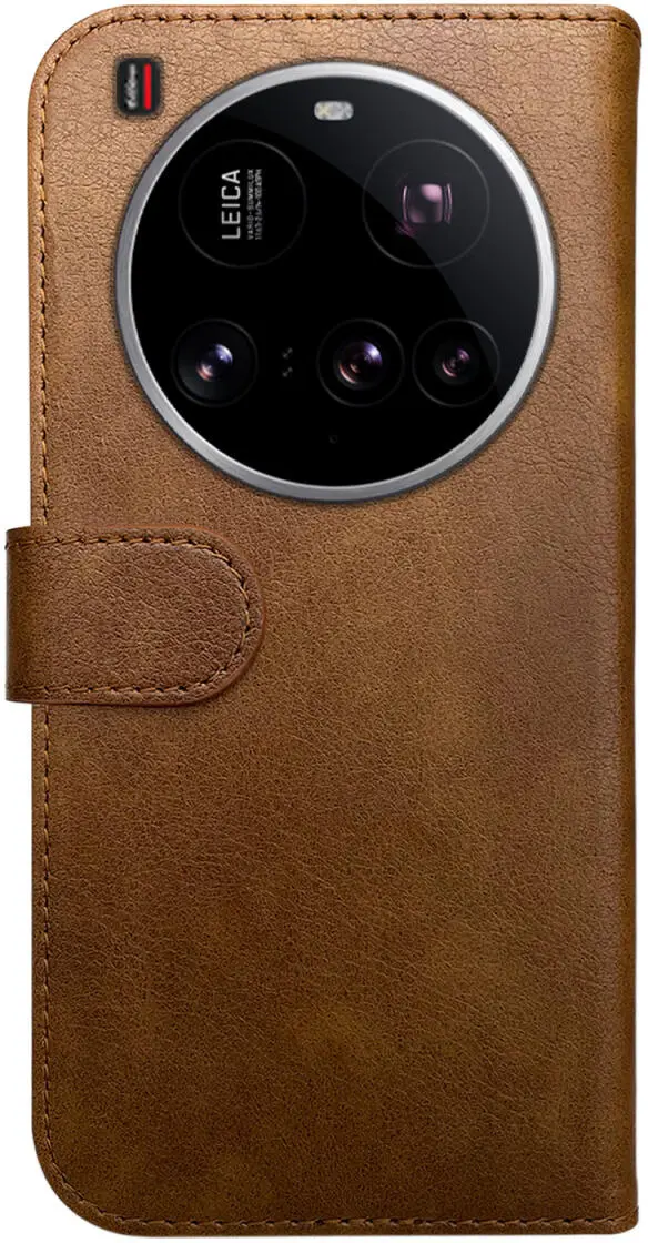 Rosso Element Xiaomi 15 Ultra Hoesje Book Case Wallet Bruin afbeelding 2