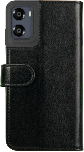 Rosso Element Motorola Moto G05 Hoesje Book Case Wallet Zwart afbeelding 2