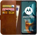 Rosso Element Motorola Moto G05 Hoesje Book Case Wallet Bruin