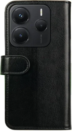 Rosso Element Xiaomi Redmi Note 14 5G Hoesje Book Case Wallet Zwart afbeelding 2