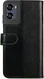 Rosso Element Motorola Moto E15 Hoesje Book Case Wallet Zwart afbeelding 2