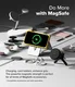 Ringke Bitmap Silicone Magnetic iPhone 16 Hoesje MagSafe Back Cover Geel afbeelding 6