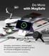 Ringke Bitmap Silicone Magnetic iPhone 16 Hoesje MagSafe Back Cover Blauw afbeelding 6