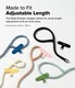 Ringke Holder Link & Flow Hand Strap P-Type - Universeel Telefoonkoord Mint afbeelding 7