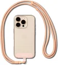 Ringke Holder Link & Flow Shoulder Strap - Universeel Telefoonkoord Oranje Roze