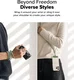 Ringke Holder Link & Flow Shoulder Strap - Universeel Telefoonkoord Mint afbeelding 4