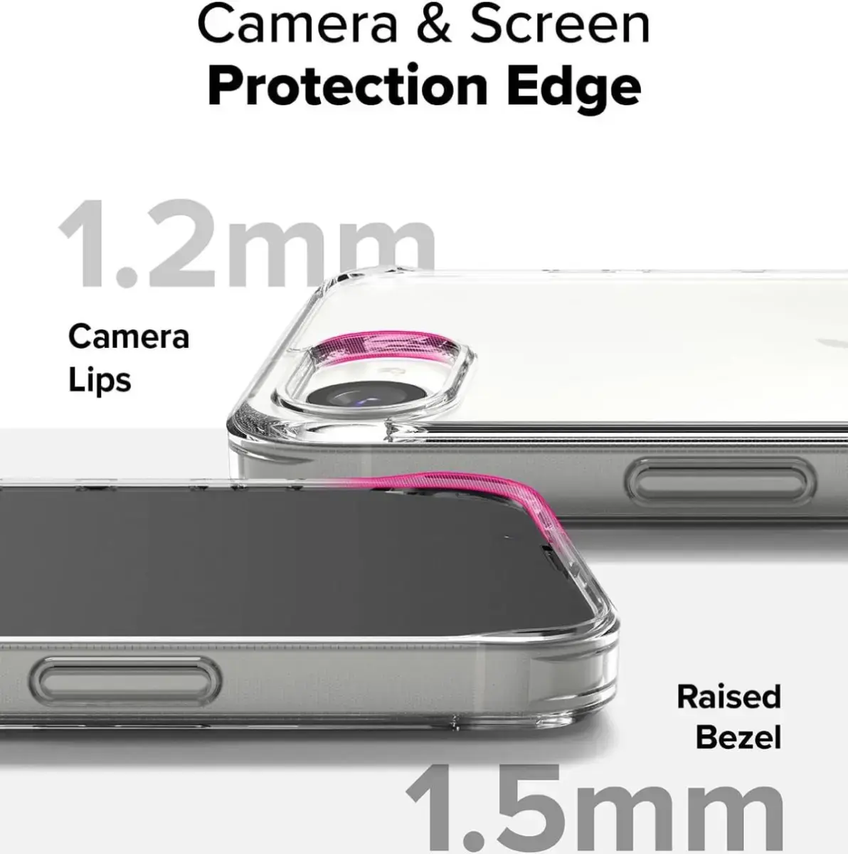 Ringke Fusion Apple iPhone 17e / 16e Hoesje Back Cover Transparant afbeelding 7