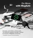 Ringke Fusion Magnetic iPhone 17e / 16e Hoesje MagSafe Back Cover Transparant afbeelding 4