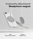 Ringke Fusion Magnetic iPhone 17e / 16e Hoesje MagSafe Back Cover Transparant afbeelding 7