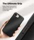 Ringke Onyx Apple iPhone 17e / 16e Hoesje Flexibel TPU Back Cover Zwart afbeelding 4