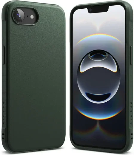 Ringke Onyx Apple iPhone 17e / 16e Hoesje Flexibel TPU Back Cover Groen afbeelding 1