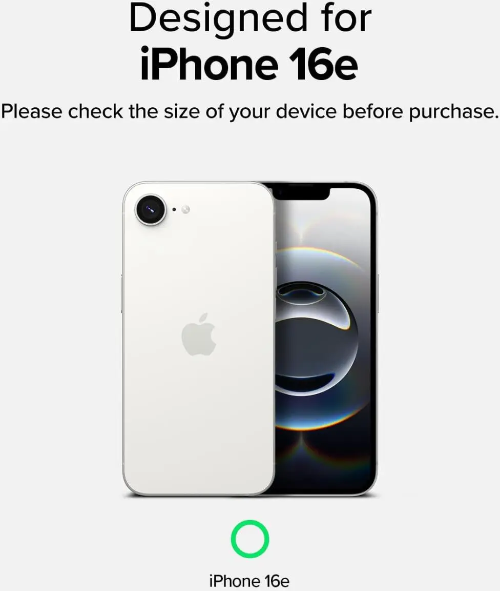 Ringke Onyx Apple iPhone 17e / 16e Hoesje Flexibel TPU Back Cover Groen afbeelding 3