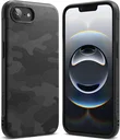 Ringke Onyx Apple iPhone 17e / 16e Hoesje Flexibel TPU Back Cover Camo Zwart
