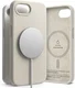 Ringke Silicone Magnetic iPhone 17e / 16e Hoesje MagSafe Back Cover Beige afbeelding 2
