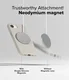 Ringke Silicone Magnetic iPhone 17e / 16e Hoesje MagSafe Back Cover Beige afbeelding 7