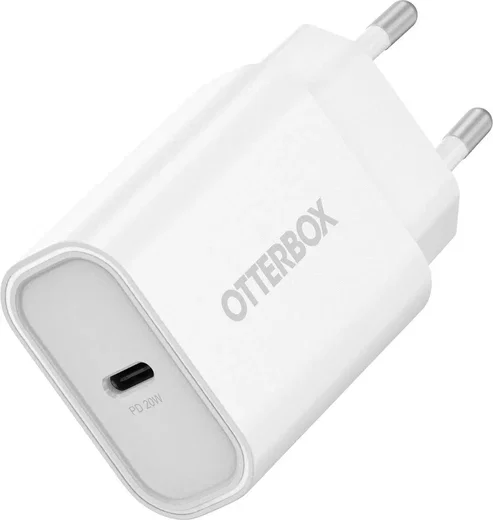 OtterBox 20W GaN USB-C Oplader Power Delivery Snellader Wit afbeelding 1