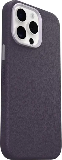 OtterBox Symmetry Cactus Leer MagSafe Apple iPhone 15 Pro Max Hoesje Paars afbeelding 2