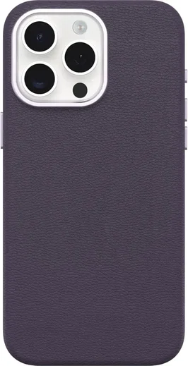OtterBox Symmetry Cactus Leer MagSafe Apple iPhone 15 Pro Max Hoesje Paars afbeelding 4
