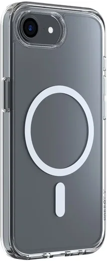 TORRAS Guardian Magnetic iPhone 17e / 16e Hoesje MagSafe Back Cover Transparant afbeelding 1