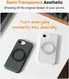 TORRAS Ostand Spin Apple iPhone 17e / 16e Hoesje 360° MagSafe Stand Zwart afbeelding 8