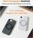 TORRAS Ostand Spin Apple iPhone 17e / 16e Hoesje 360° MagSafe Stand Transparant afbeelding 8
