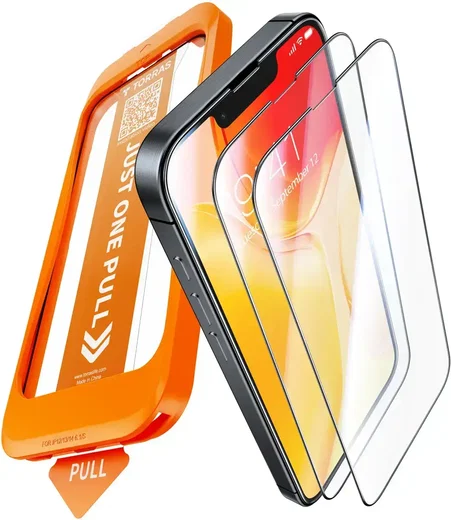 TORRAS Install Master iPhone 17e / 16e Screen Protector Installatietray 2-Pack afbeelding 1