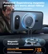 TORRAS Guardian Magnetic Google Pixel 9a Hoesje met MagSafe Zwart afbeelding 2