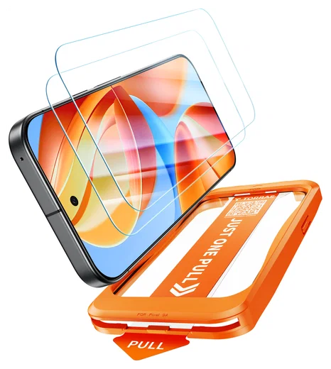 TORRAS Install Master Google Pixel 9a Screen Protector Installatietray 2-Pack afbeelding 1