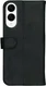 Rosso Deluxe Samsung Galaxy S25 Edge Hoesje Echt Leer Book Case Zwart afbeelding 10
