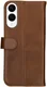 Rosso Deluxe Samsung Galaxy S25 Edge Hoesje Echt Leer Book Case Bruin afbeelding 11