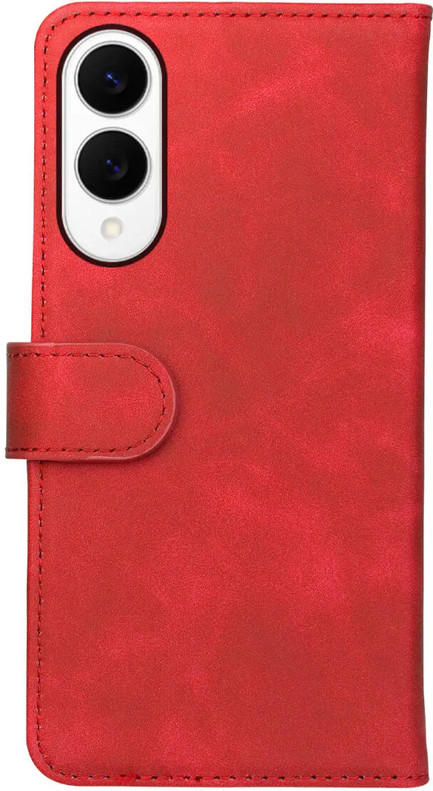 Rosso Element Samsung Galaxy S25 Edge Hoesje Book Case Wallet Rood afbeelding 2