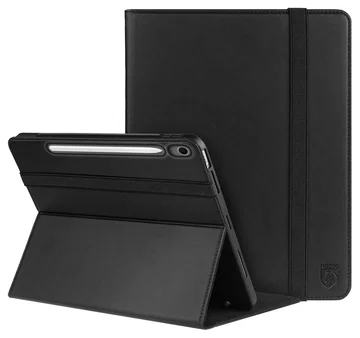 Rosso Element Samsung Galaxy Tab S10 FE Plus Hoes Book Case Zwart