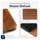 Rosso Deluxe Samsung Galaxy Tab S10 FE Plus Hoes Book Case Echt Leer Bruin afbeelding 3